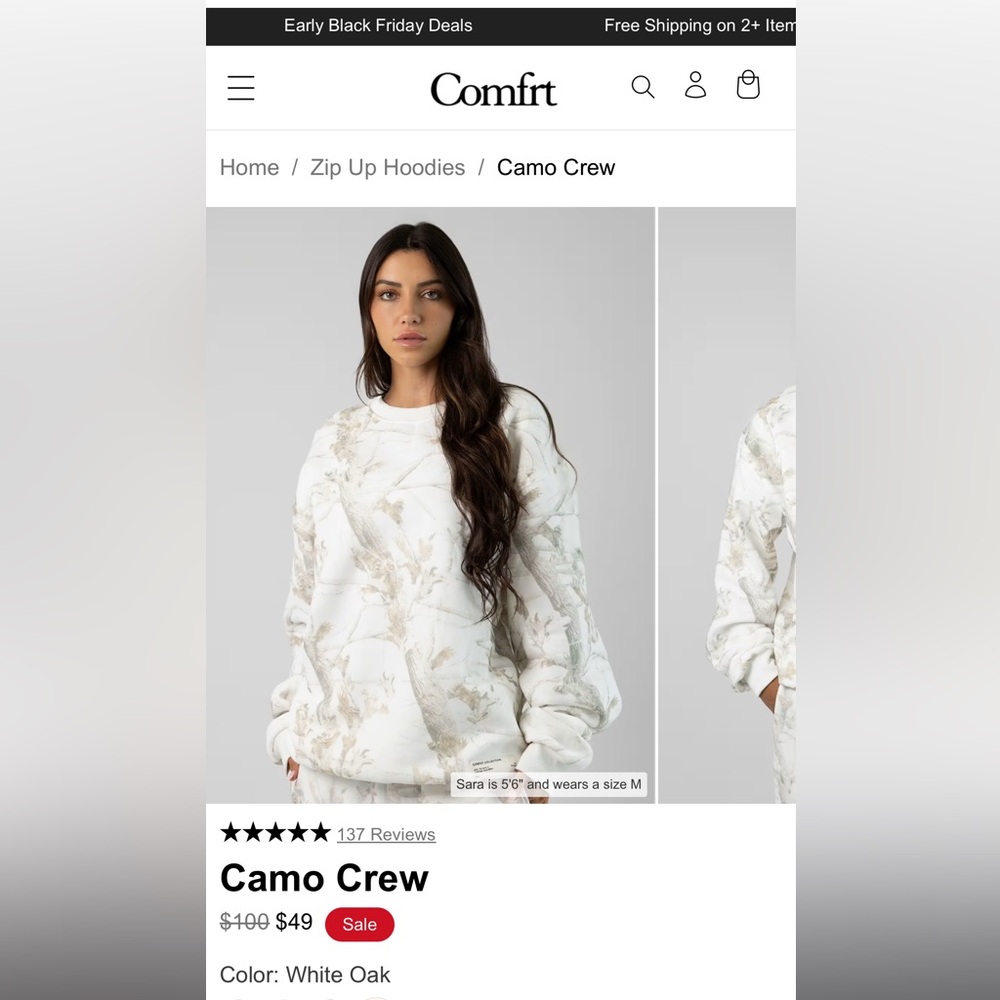 Camo crew - Comfrt